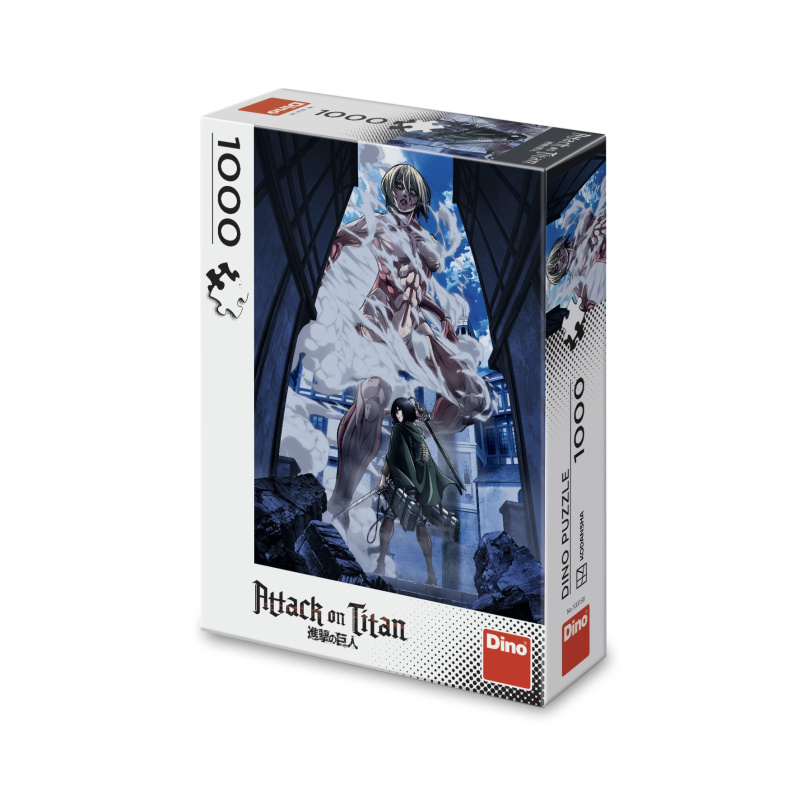 Puzzle Anime: Attack on Titan - Female 1000 dílků DINO