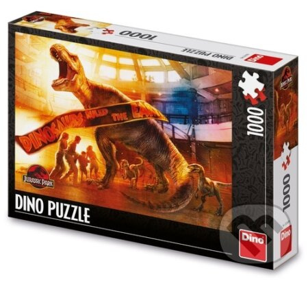 Dino Jurský park Puzzle 1000 dílků