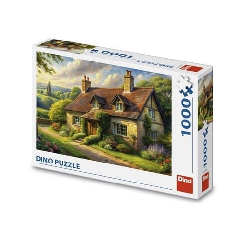 Puzzle Anglický venkov 1000 dílků