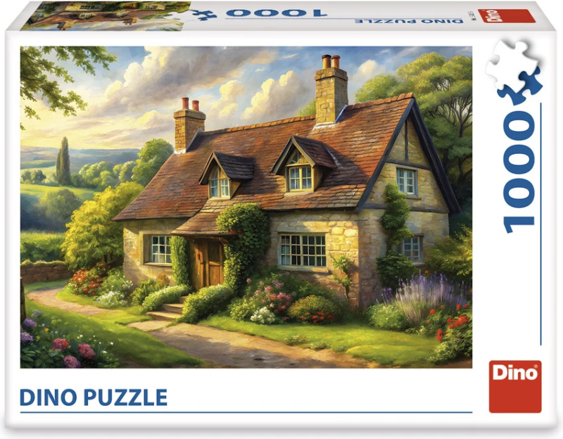 Puzzle Anglický venkov 1000 dílků