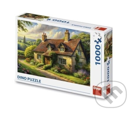 Puzzle Anglický venkov 1000 dílků