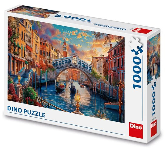 puzzle malované benátky 1000 dílků