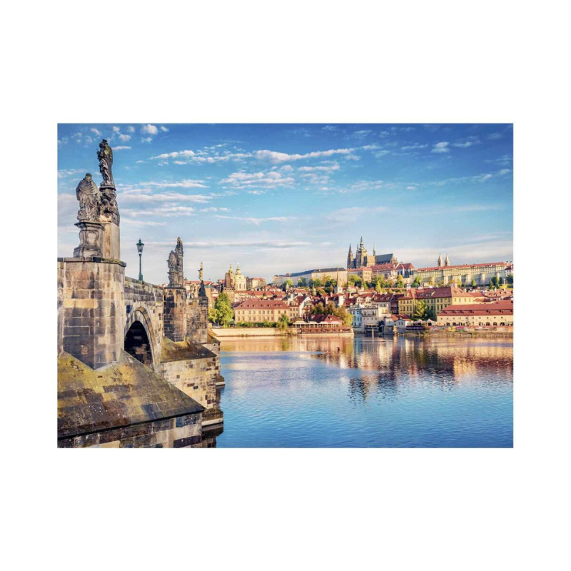 Puzzle Dino 1000 dílků Travel Czechia: Praha - Letní Hradčany