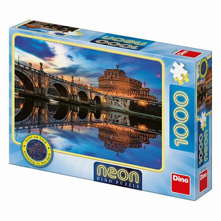 Dino Andělský hrad neon 1000 dílků