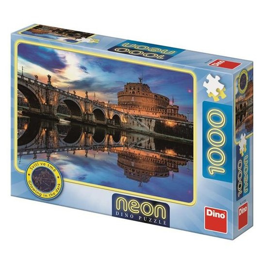 Dino Andělský hrad neon 1000 dílků