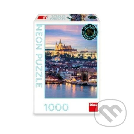 DINO Svítící puzzle Hradčany, Praha 1000 dílků