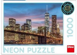 DINO Svítící puzzle New York 1000 dílků