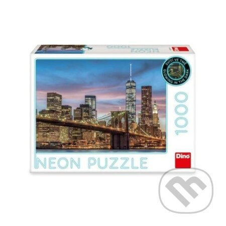 DINO Svítící puzzle New York 1000 dílků