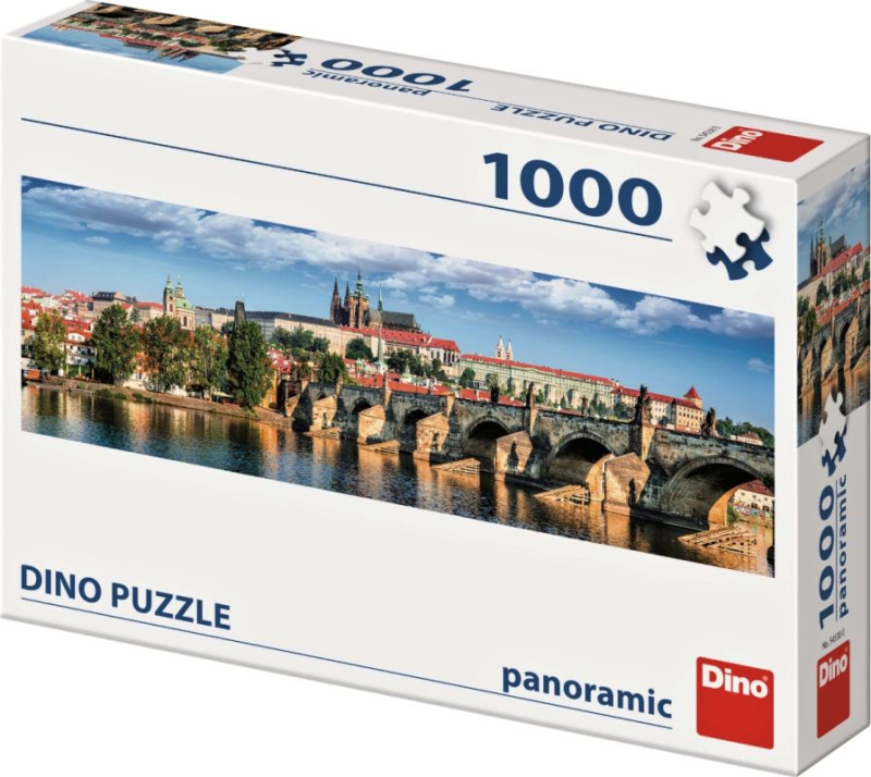 Dino Puzzle Panoramatické Hradčany 1000 dílků