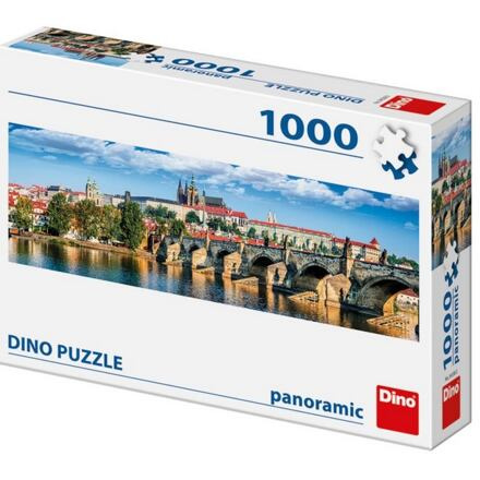 Dino Puzzle Panoramatické Hradčany 1000 dílků