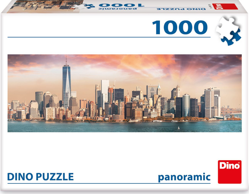 Dino Puzzle Manhattan za soumraku 1000 dílků