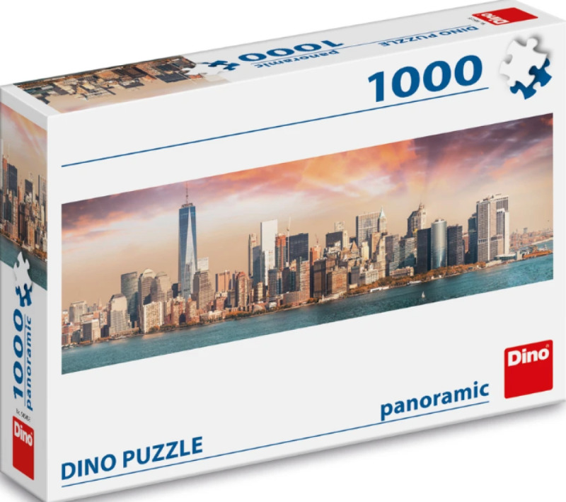 Dino Puzzle Manhattan za soumraku 1000 dílků