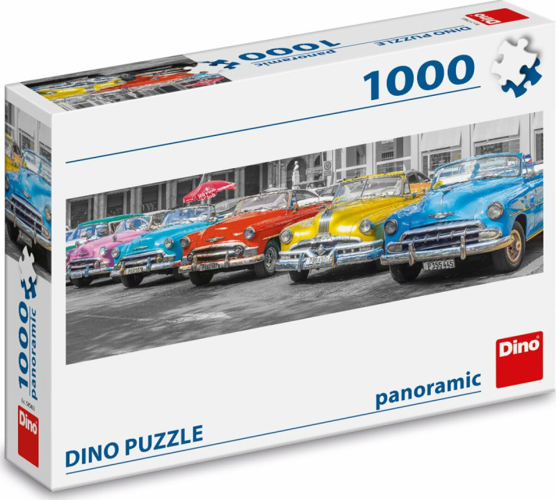 Dino Panoramic Sraz bouráků 1000 dílků