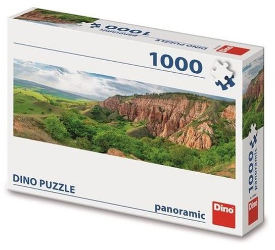 Panoramatické puzzle Červená rokle 1000 dílků