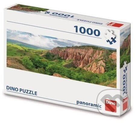 Panoramatické puzzle Červená rokle 1000 dílků