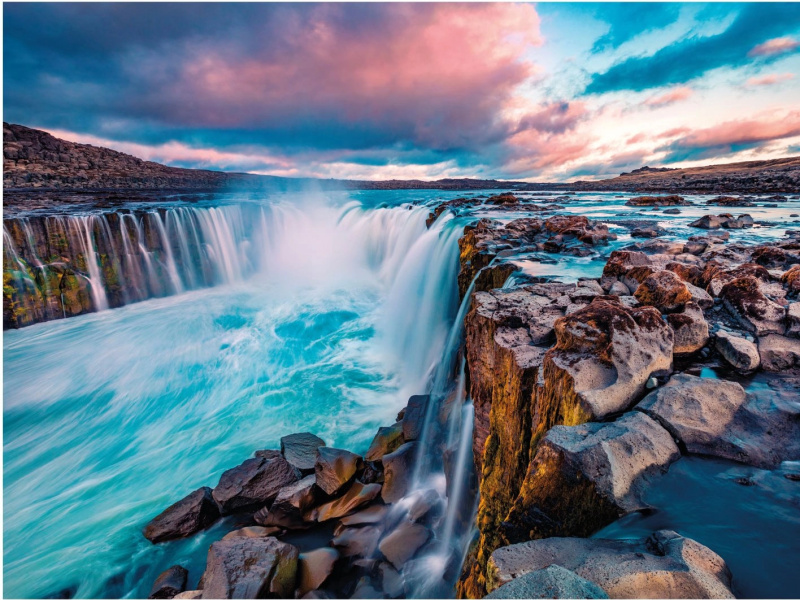 DINO Vodopád Selfoss 2000 dílků