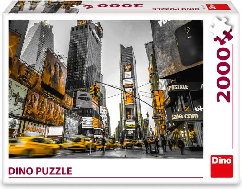 Puzzle Times Square 2000 dílků DINO