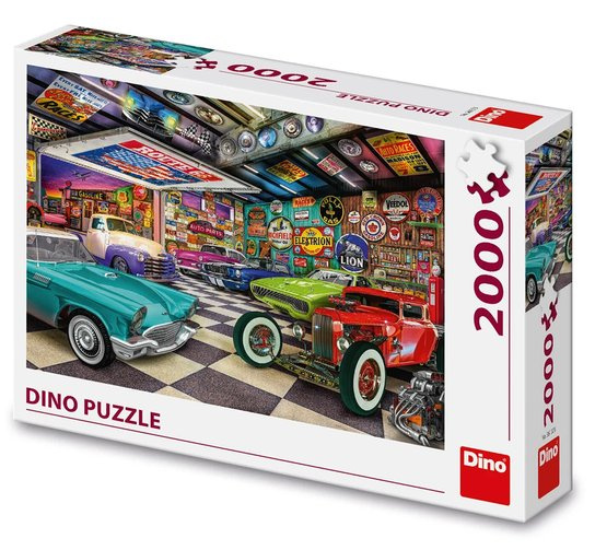 Dino puzzle sbírka veteránů 2000 dílků