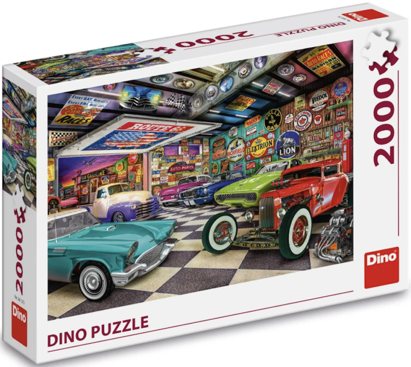 Dino puzzle sbírka veteránů 2000 dílků