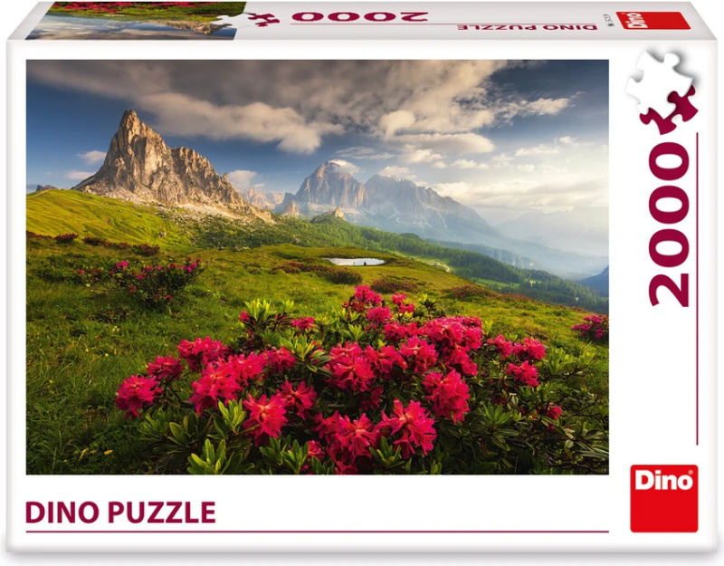 Puzzle DINO Italské Dolomity 2000 dílků