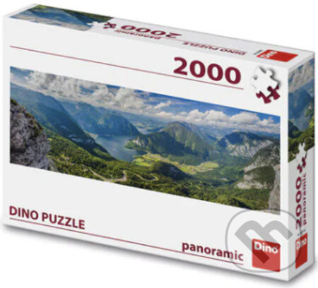 Panoramatické puzzle Alpy 2000 dílků