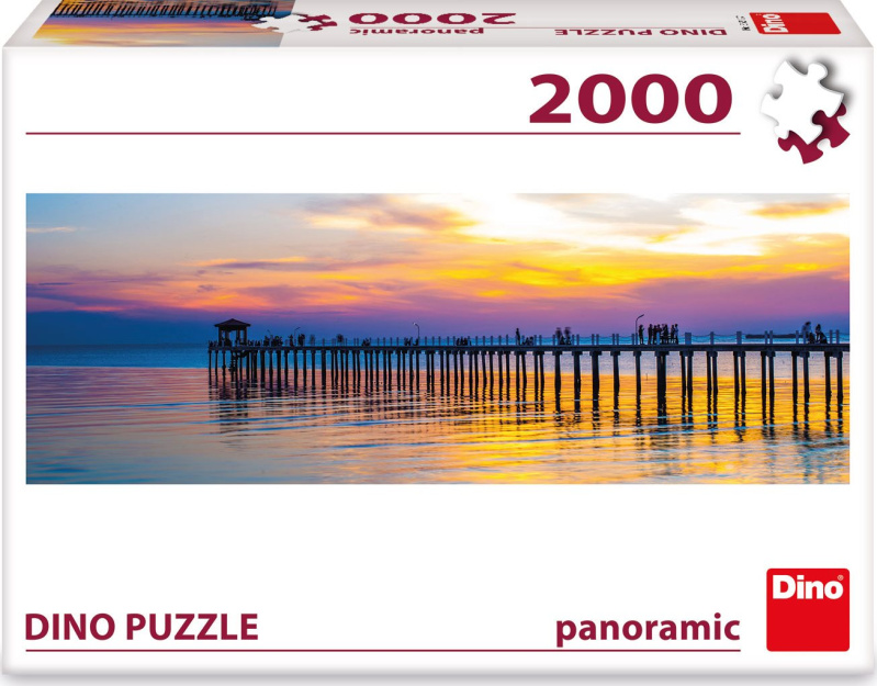 DINO Panoramatické Thajský záliv 2000 dílků