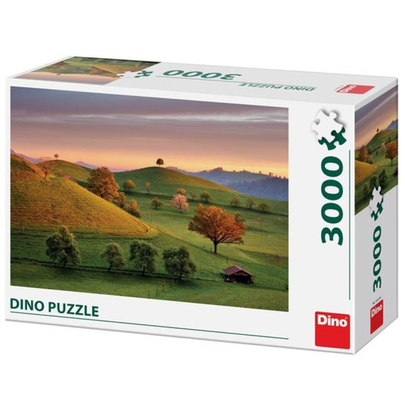 Pohádkový východ slunce - puzzle z kategorie Přírodní scenérie