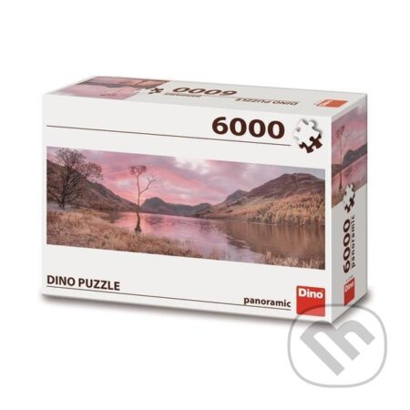Jezero v horách - puzzle z kategorie Přírodní scenérie