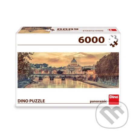 DINO Panoramatické puzzle Řím 6000 dílků