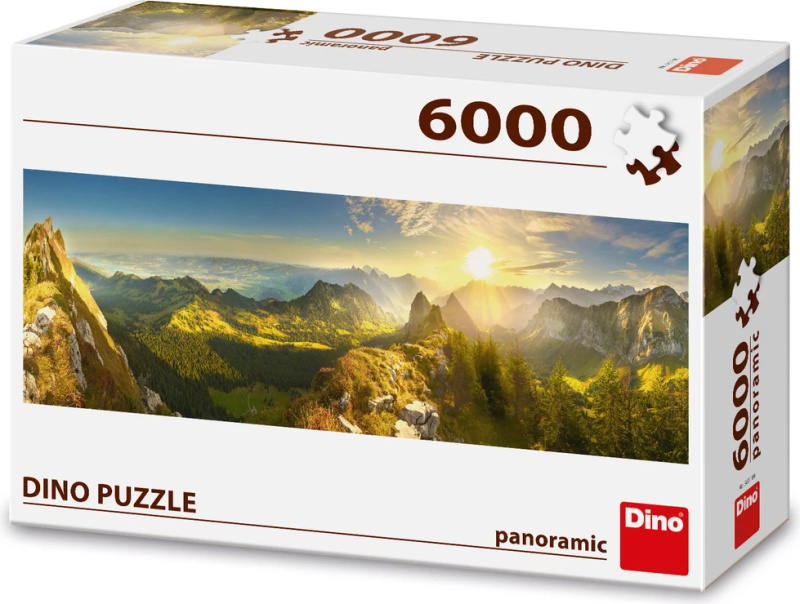 Dino panoramatické puzzle Švýcarský podzim 6000 dílků
