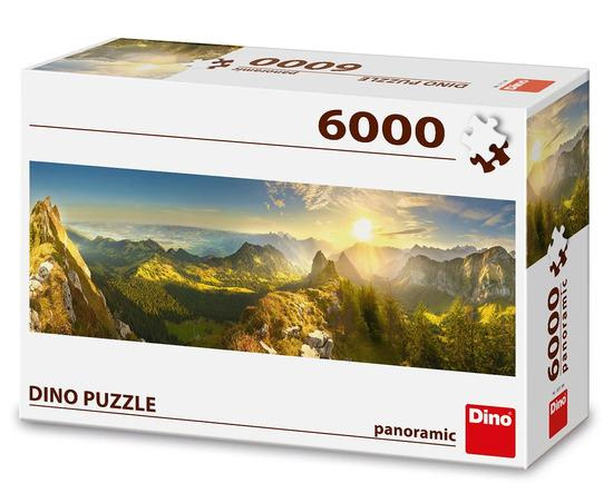 Dino panoramatické puzzle Švýcarský podzim 6000 dílků
