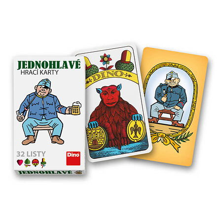 Dino ŠVEJK JEDNOHLAVÉ Mariášové karty