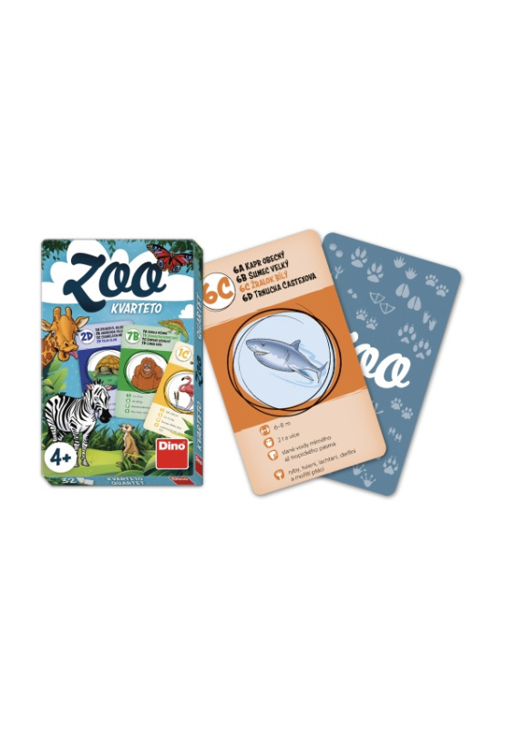 Kvarteto zoo karetní hra