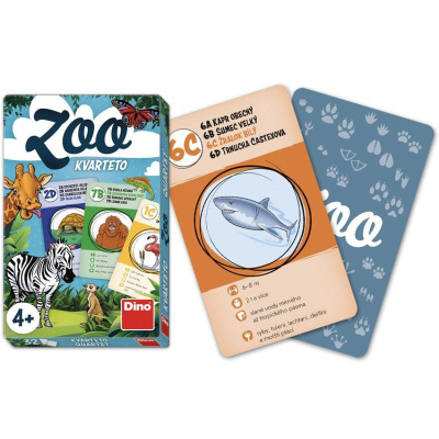 Kvarteto zoo karetní hra