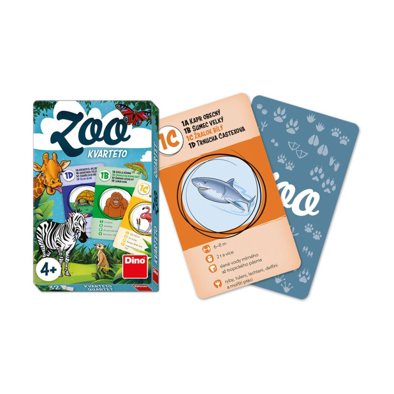 Kvarteto zoo karetní hra