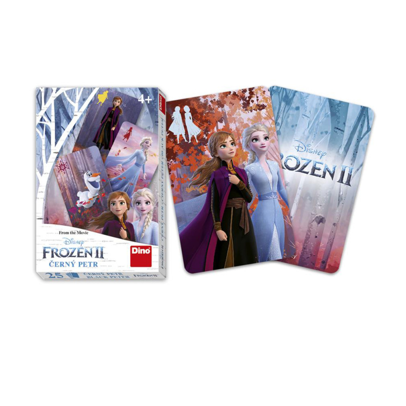 Dino Karty FROZEN II Černý Petr
