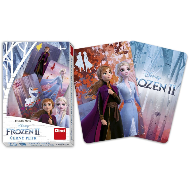 Dino Karty FROZEN II Černý Petr