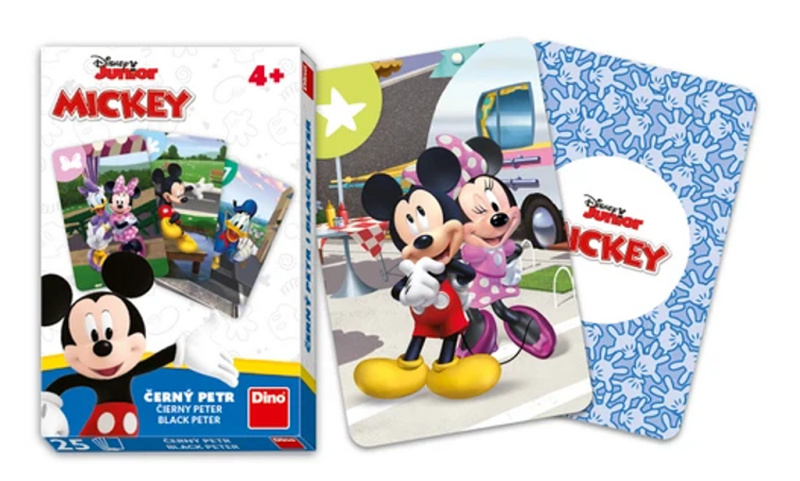 DINO Černý Petr Mickey a Minnie