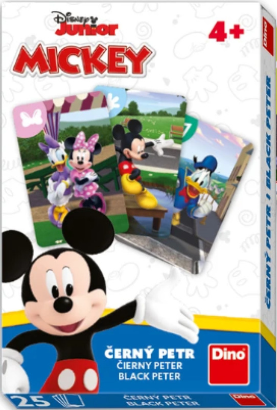 DINO Černý Petr Mickey a Minnie