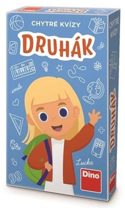 Dino chytré Kvízy Druhák Naučná hra
