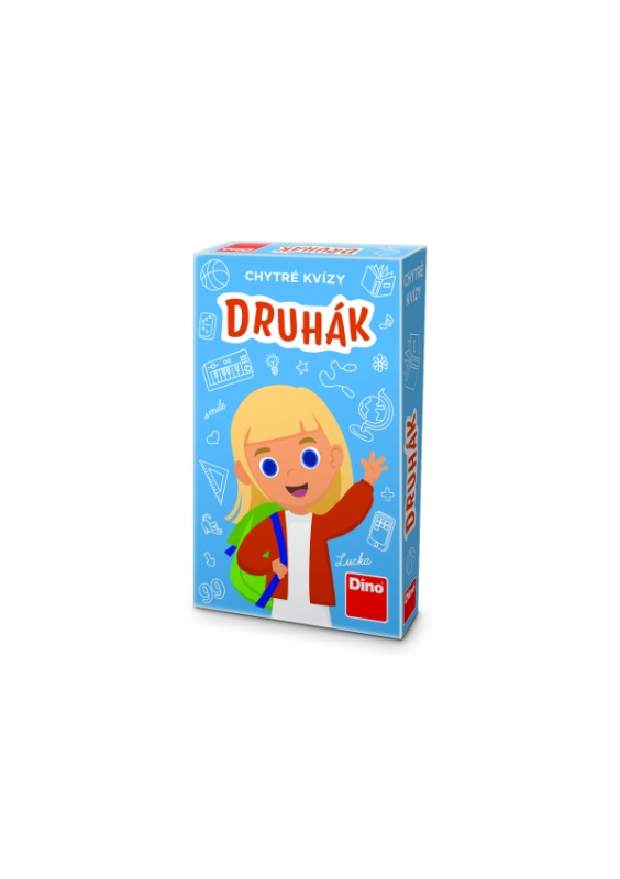 Dino chytré Kvízy Druhák Naučná hra