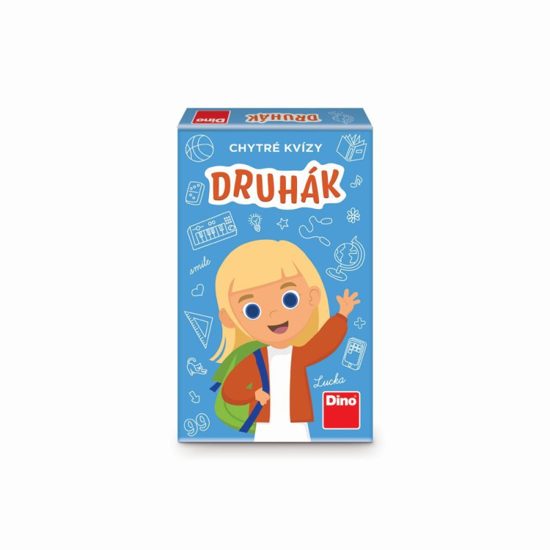 Dino chytré Kvízy Druhák Naučná hra