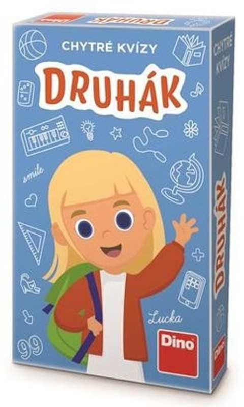 Dino chytré Kvízy Druhák Naučná hra