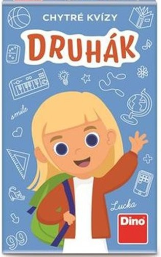 Dino chytré Kvízy Druhák Naučná hra