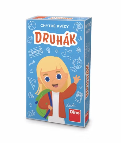 Dino chytré Kvízy Druhák Naučná hra