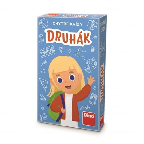 Dino chytré Kvízy Druhák Naučná hra