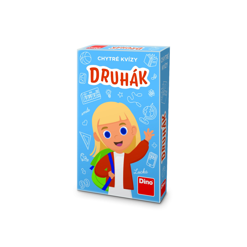 Dino chytré Kvízy Druhák Naučná hra