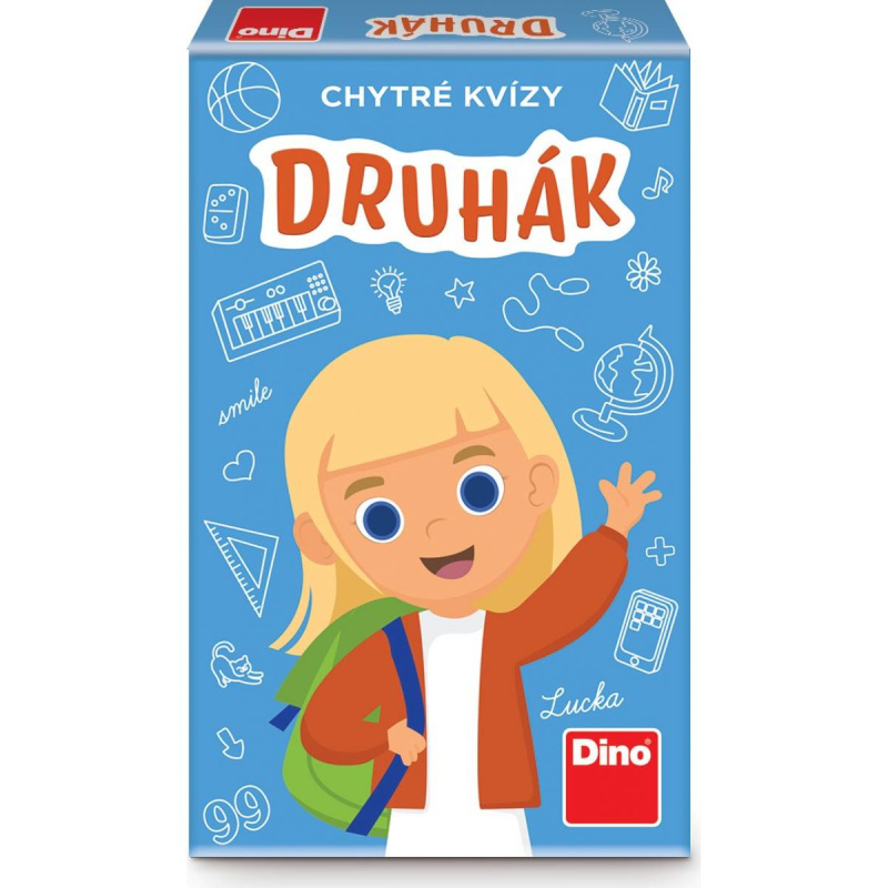 Dino chytré Kvízy Druhák Naučná hra