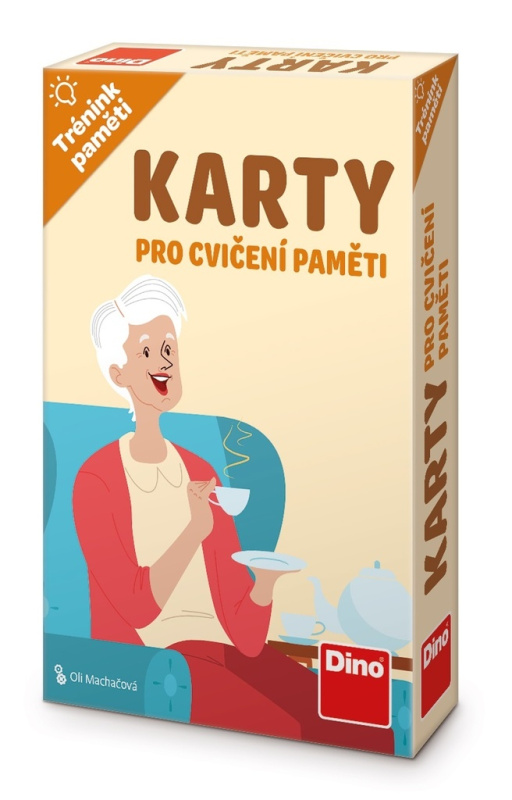 Trénink paměti: Karty pro cvičení paměti DINO