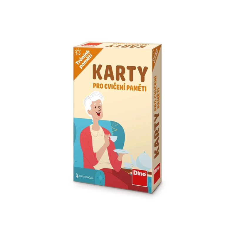 Trénink paměti: Karty pro cvičení paměti DINO